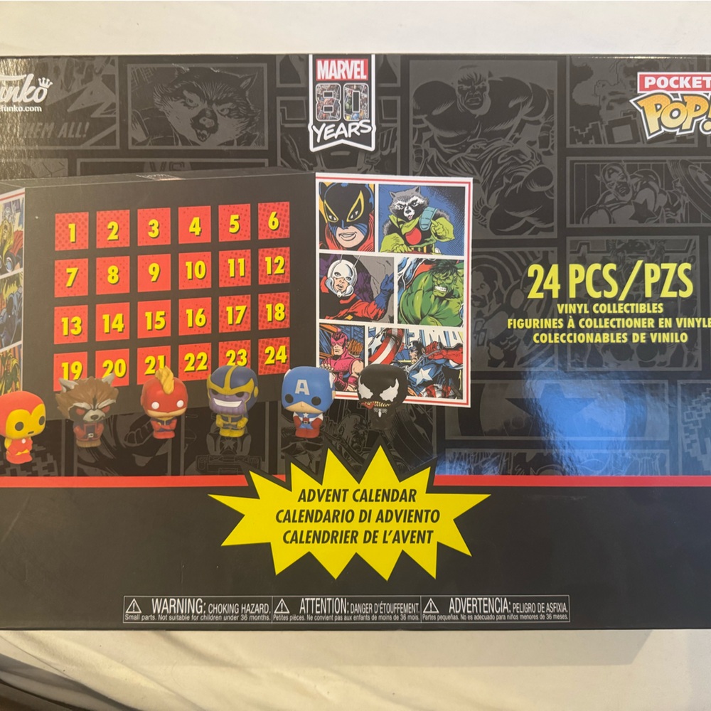 Marvel 80 Years Pocket Pop! Advent Calendar